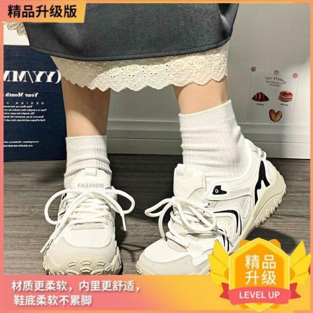 13664029.女款时尚休闲鞋子户外透气薄款徒步运动休闲鞋