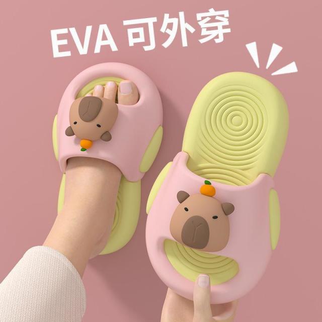 13664257.宝宝儿童凉拖鞋男女童夏季居家防滑浴室拖鞋外穿