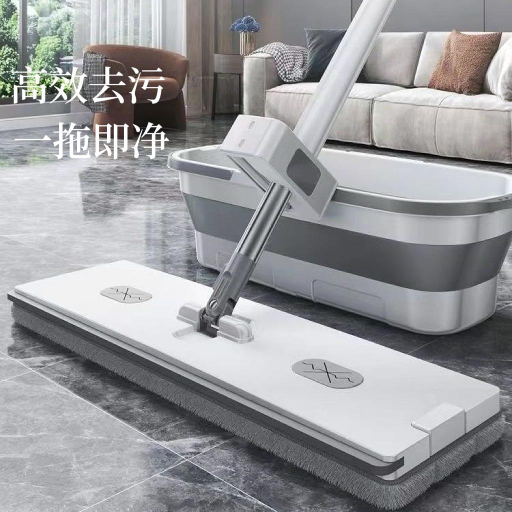 13027505.拖把家用免手洗一拖净懒人免洗拖地墩布地拖平板拖布