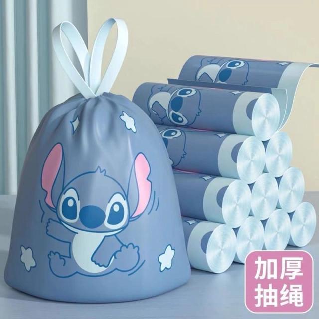 13031263.垃圾袋家用加厚手提式免撕特厚超大号清洁厨余袋宿舍用抽绳垃圾袋