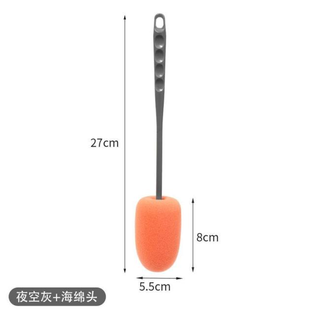 13020635.洗杯子清洗清洁刷马卡龙杯刷家用保温杯奶瓶水杯杯盖硅胶刷子