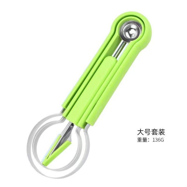 13115769.厨用小工具多功能水果挖球器西瓜分割器拼盘厨用小工具