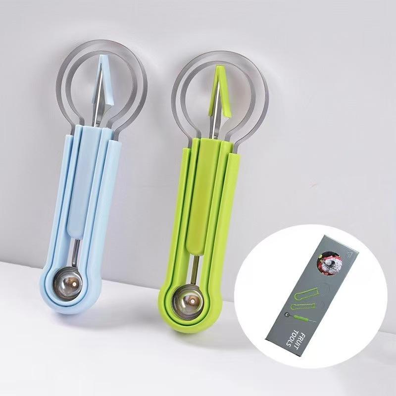 13115769.厨用小工具多功能水果挖球器西瓜分割器拼盘厨用小工具