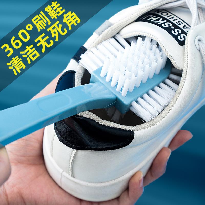 13633074.五面鞋刷子软毛洗衣刷家用刷鞋不伤鞋衣洗鞋刷多功能清洁鞋刷