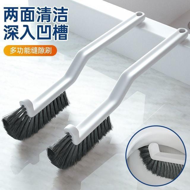 13627386.多功能窗沿无死角缝隙刷子滑轨地缝刷硬毛浴室瓷砖厕所细缝清洁刷