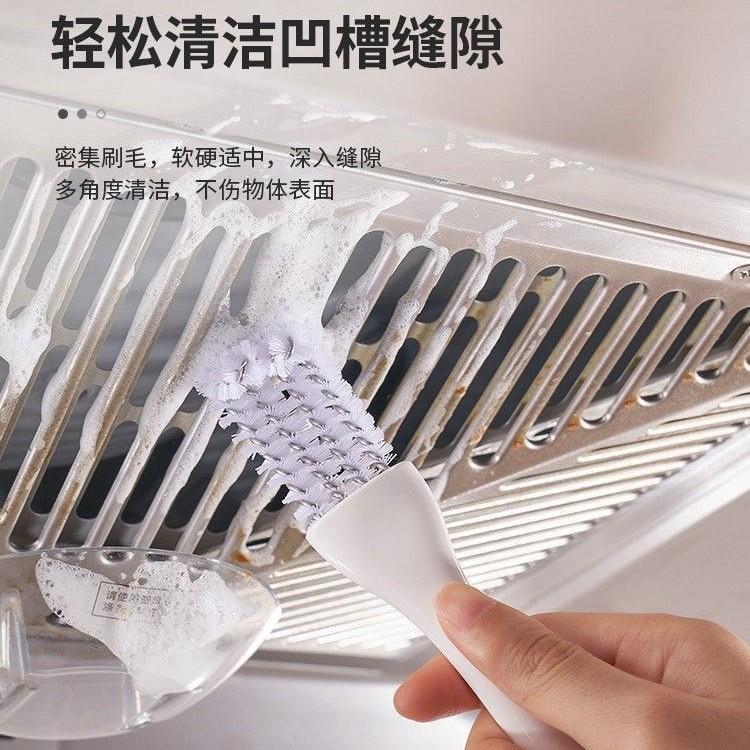 13627529.油烟机清洗刷子多功能缝隙清洁刷烧烤铁网架水槽灶台凹槽清洗家用刷子