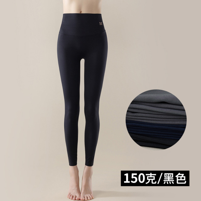 13812537.猫人鲨鱼裤女外穿春秋款弹力紧身裤子高腰收腹提臀健身瑜伽九分打底