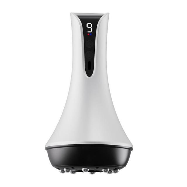 13474555.电动刮痧仪负压按摩器充电智能红光家用便携按摩器
