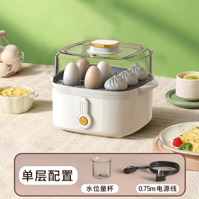 13474752.多功能电蒸锅家用小型蒸汽锅多层大容量早餐机电蒸笼蒸菜煮蛋