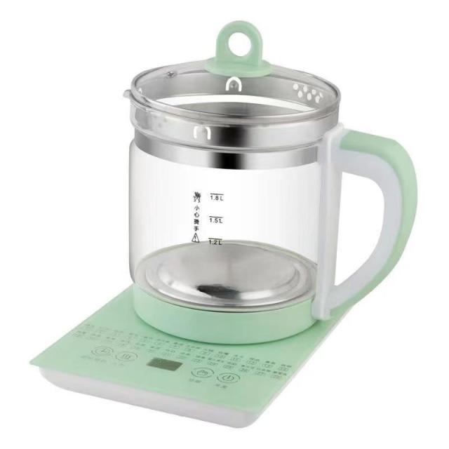 13474928.养生壶多功能烧水花茶壶办公室煎药壶玻璃煮花茶礼品