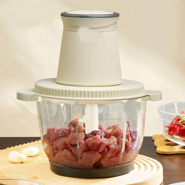 13474907.多功能2.5L绞肉机全自动电动小型搅肉机多用途绞肉机