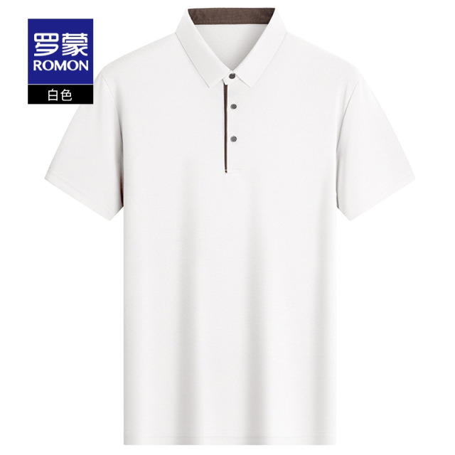 13386136.【79元任选2件】罗蒙男士时尚休闲短袖Polo衫(组合优惠,任意单件退款不发货,不支持任意单件退货)