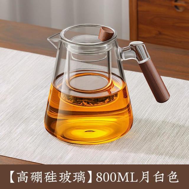 13084432.玻璃泡茶壶带过滤茶水分离茶壶大容量花茶壶功夫茶具