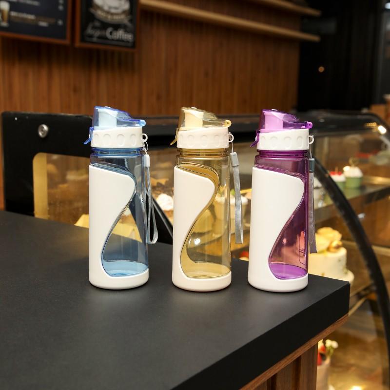 13087794.随行杯运动太空杯高颜值bottle双层塑料杯子水杯夏季水瓶