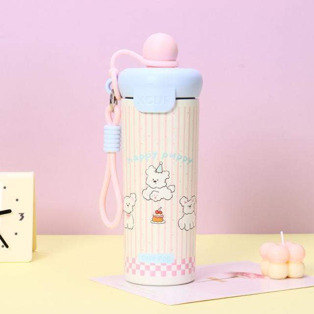 13088947.卡通浮球保温杯316不锈钢户外便携运动水杯高颜值随手吸管杯