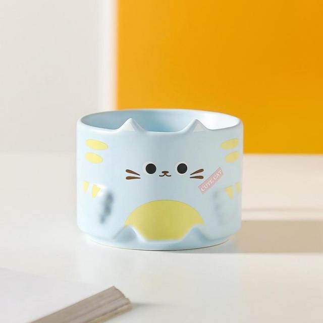 13084934.可爱猫咪陶瓷杯卡通马克杯情侣水杯叠叠对杯家用杯子礼品伴手礼