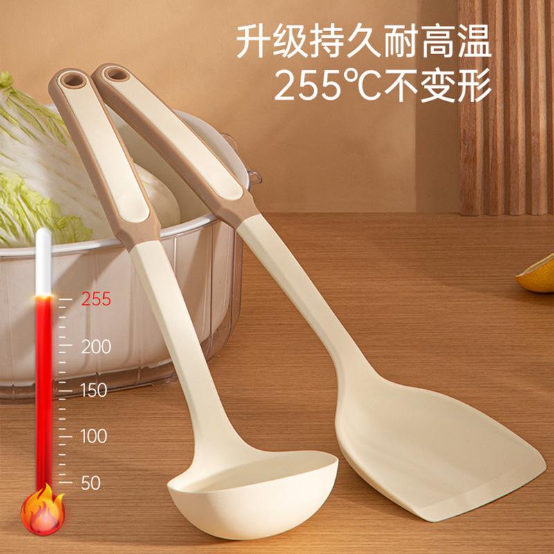 13085509.硅胶铲家用不粘锅专用炒勺汤勺子炒菜铲子厨具套装