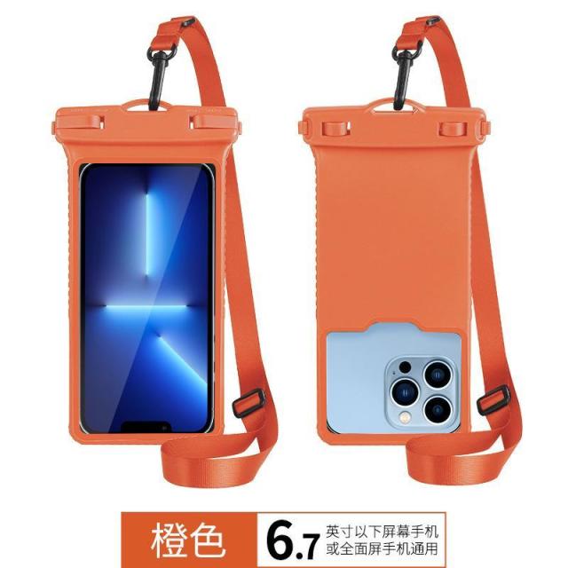 13084446.立体手机防水袋透明拍照手机防水壳潜水防水手机壳游泳用品