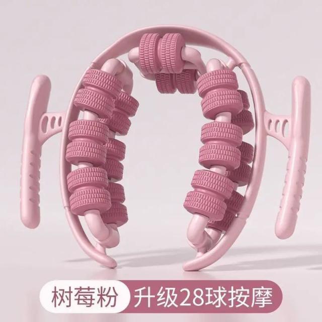 13090119.28轮腿部环形夹腿滚轮小腿肌肉放松美腿按摩瑜伽环形夹腿器
