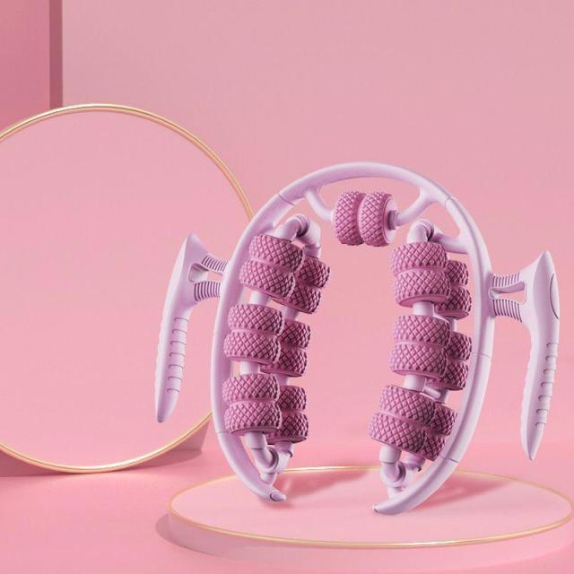 13083633.瑜伽用品26轮腿部环形夹腿滚轮小腿肌肉放松美腿器瑜伽