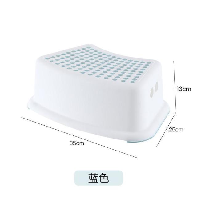 13128550.家用防滑凳塑料踩脚凳儿童马桶凳踏脚凳卫生间厕所垫脚凳加厚凳子