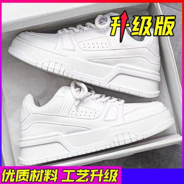 13101759.男鞋春季百搭舒适时尚休闲低帮休闲厚底面包鞋