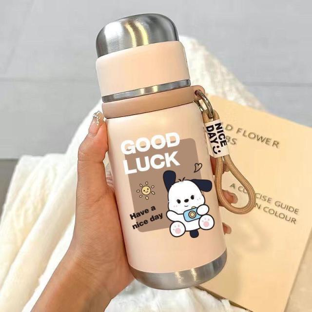 13215277.卡通狗狗保温杯高颜值316不锈钢泡茶杯简约茶水分离小巧水杯
