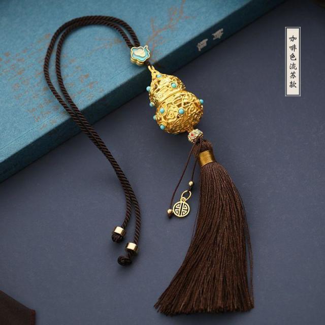 13214780.保平安汽件车挂葫芦车内香薰挂饰车载后视镜吊饰车饰装饰品