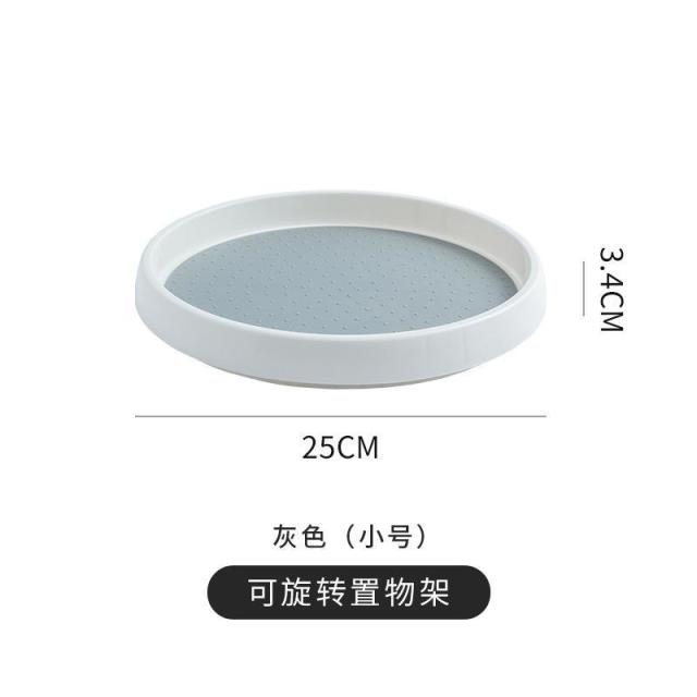 13218577.旋转调料置物架家用厨房多功能调料架转盘桌面调料瓶收纳收纳架