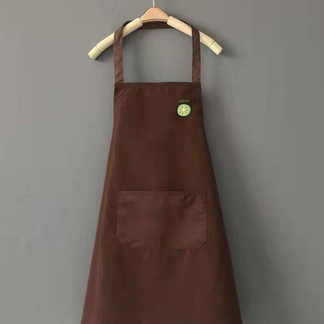 13218845.【3件装】防水防油围裙家用厨房做饭餐饮男女围腰洋气夏围裙