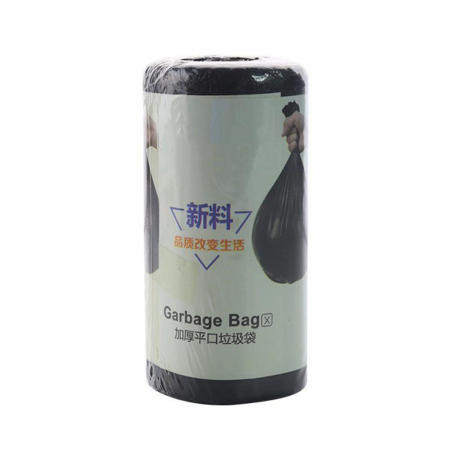13218428.100只手提式垃圾袋黑色加厚不易破大号家用酒店背心式垃圾袋