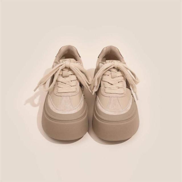 13243872.休闲鞋女厚底百搭休闲鞋圆头运动休闲鞋女鞋子