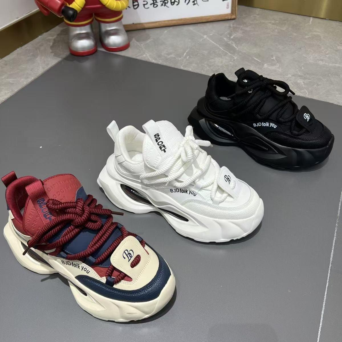 13242925.春季小众春厚底百搭运动时尚休闲鞋潮男士老爹鞋