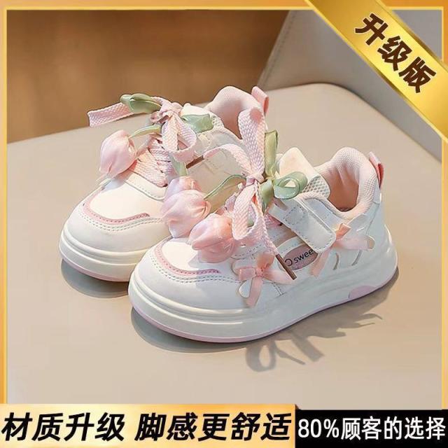 13232770.女童鞋子儿童运动休闲百搭轻便透气女孩休闲鞋