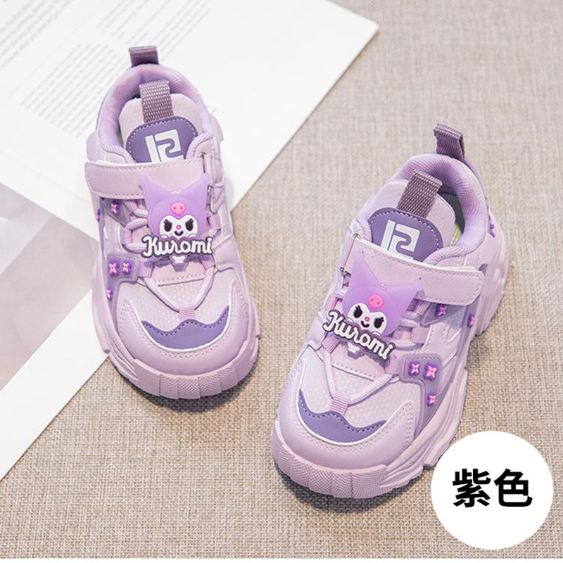 13234182.女童鞋子春皮面防水老爹鞋中大童儿童运动鞋女孩