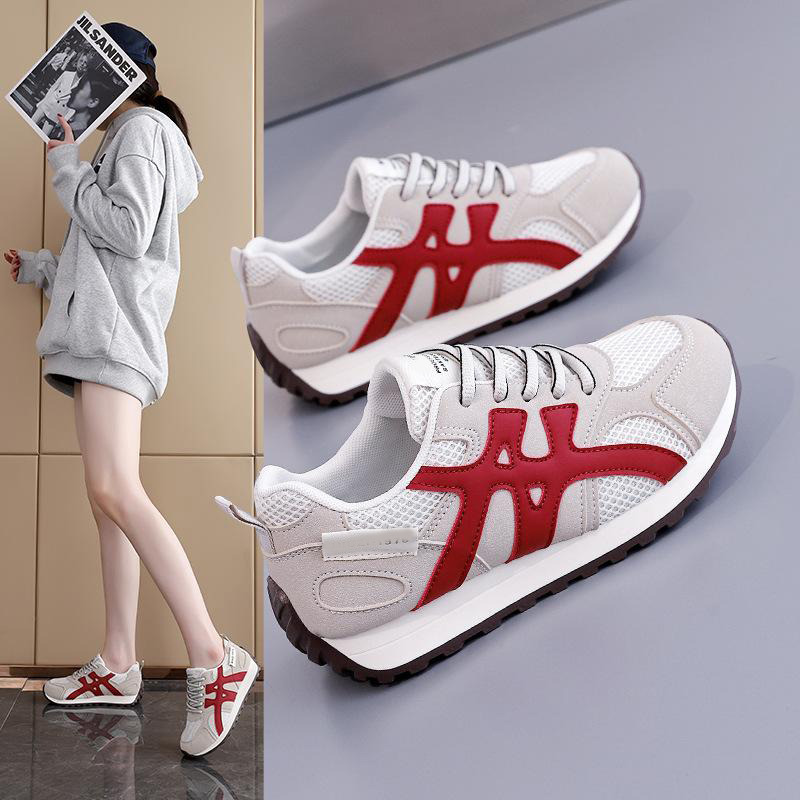 13244290.小白鞋女春季韩版女休闲运动百搭阿甘板鞋女街拍K881