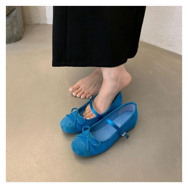 13244921.法式绝美单鞋女款银色玛丽珍女鞋子芭蕾舞晚晚鞋