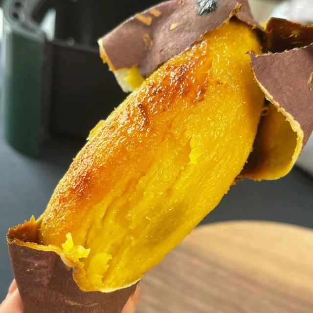 13324406.海南榴莲蜜薯 火山红薯 皮薄如纸 色泽金黄 质地柔润 广西发货