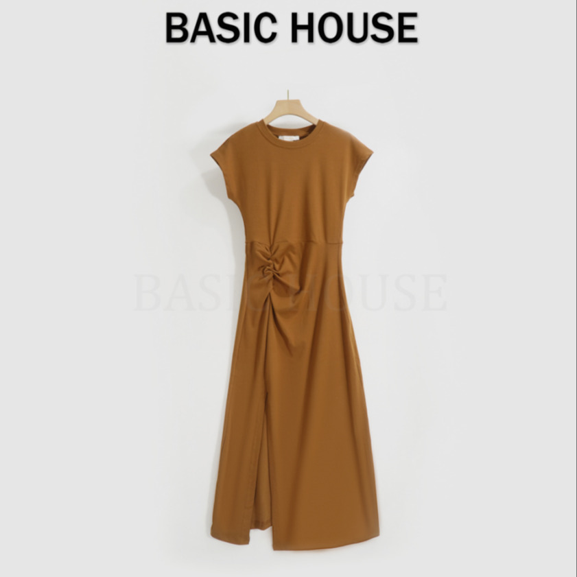 13834123.Basic House/百家好CSM气质连衣裙