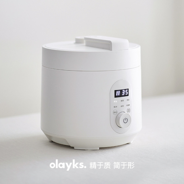 13618087.olayks立时畅销日韩电压力锅家用小型多功能3L智能高压锅煮汤煲饭锅