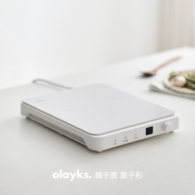 13618176.olayks立时电磁炉家用大功率爆炒火锅炒菜多功能一体超薄新款炉灶烹饪锅具适配炒锅