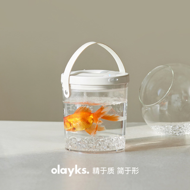 13614836.olayks立时鱼缸新款小型桌面办公便携式户外露营打氧无线注氧金鱼其他生活电器