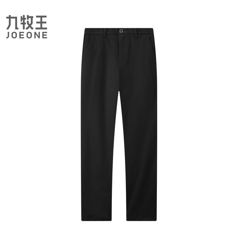 13174839.九牧王男装舒适男士基本款休闲裤莫代尔经典百搭亲肤舒适长裤子男