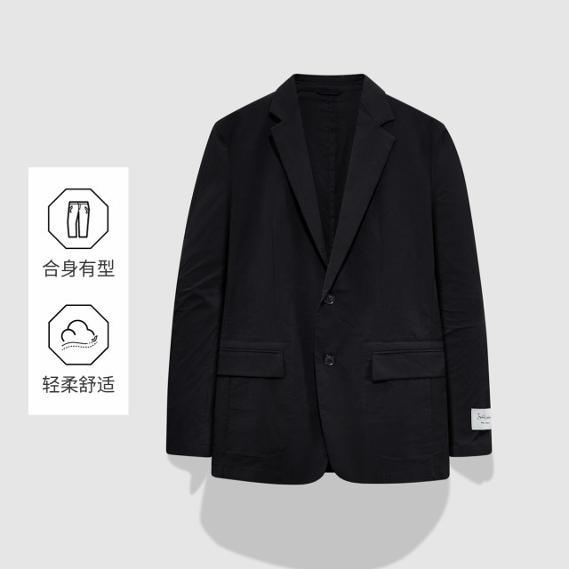13189129.九牧王男装【四面弹】西装时尚百搭单西宽松高弹舒适商务日常休闲西服