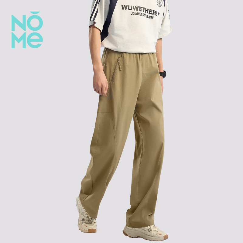13159120.NOME户外运动情侣弯刀裤百搭工装裤垂感宽松型时尚休闲裤