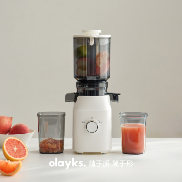 13473344.olayks立时大口径原汁机榨汁机家用渣汁分离全自动果蔬原汁果汁机