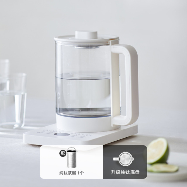 13472612.olayks立时梨花壶养生壶小型办公室多功能家用玻璃烧水壶花茶煮茶壶