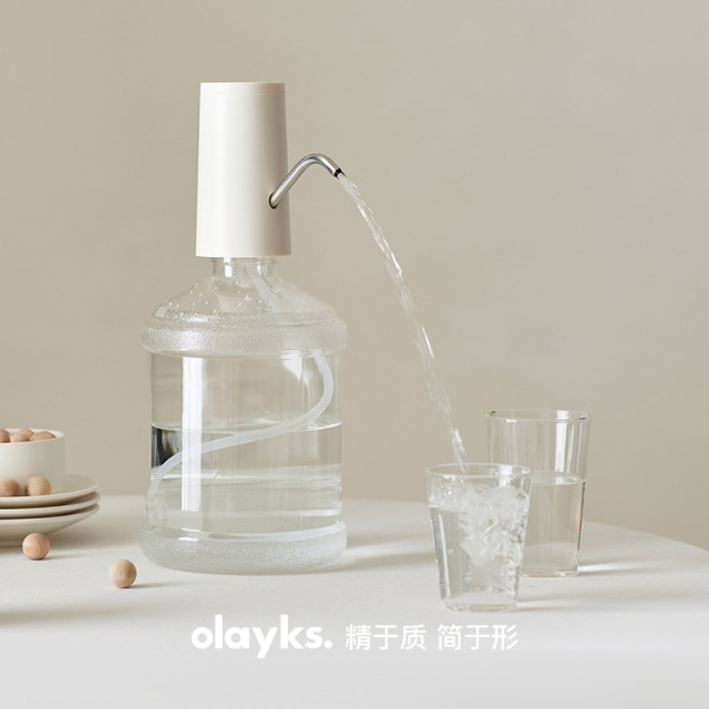 13616939.olayks立时引露饮水机桶装水抽水器矿泉水出水器自动上水器适用冷水壶
