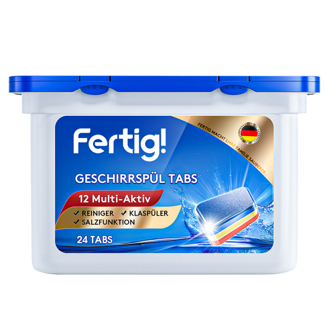 13480608.fertig德国进口洗碗机专用精装版十二效合一洗碗块480g临期清仓（部分有效期至2027年10月，介意慎拍）