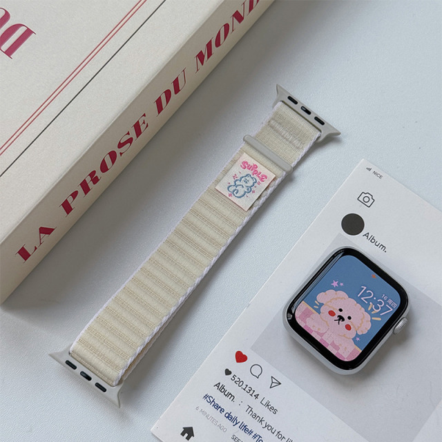 13326335.适用苹果iwatch11手表表带s10回环表带applewatch9/8/7/6/5/4透气运动腕带se代男女替换带